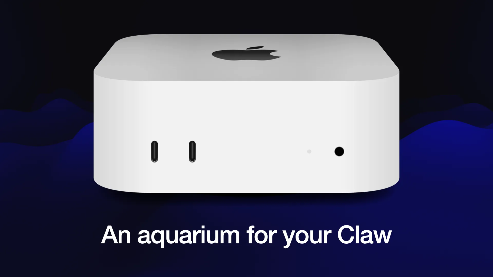 Photo of a Mac mini An aquarium for your Claw