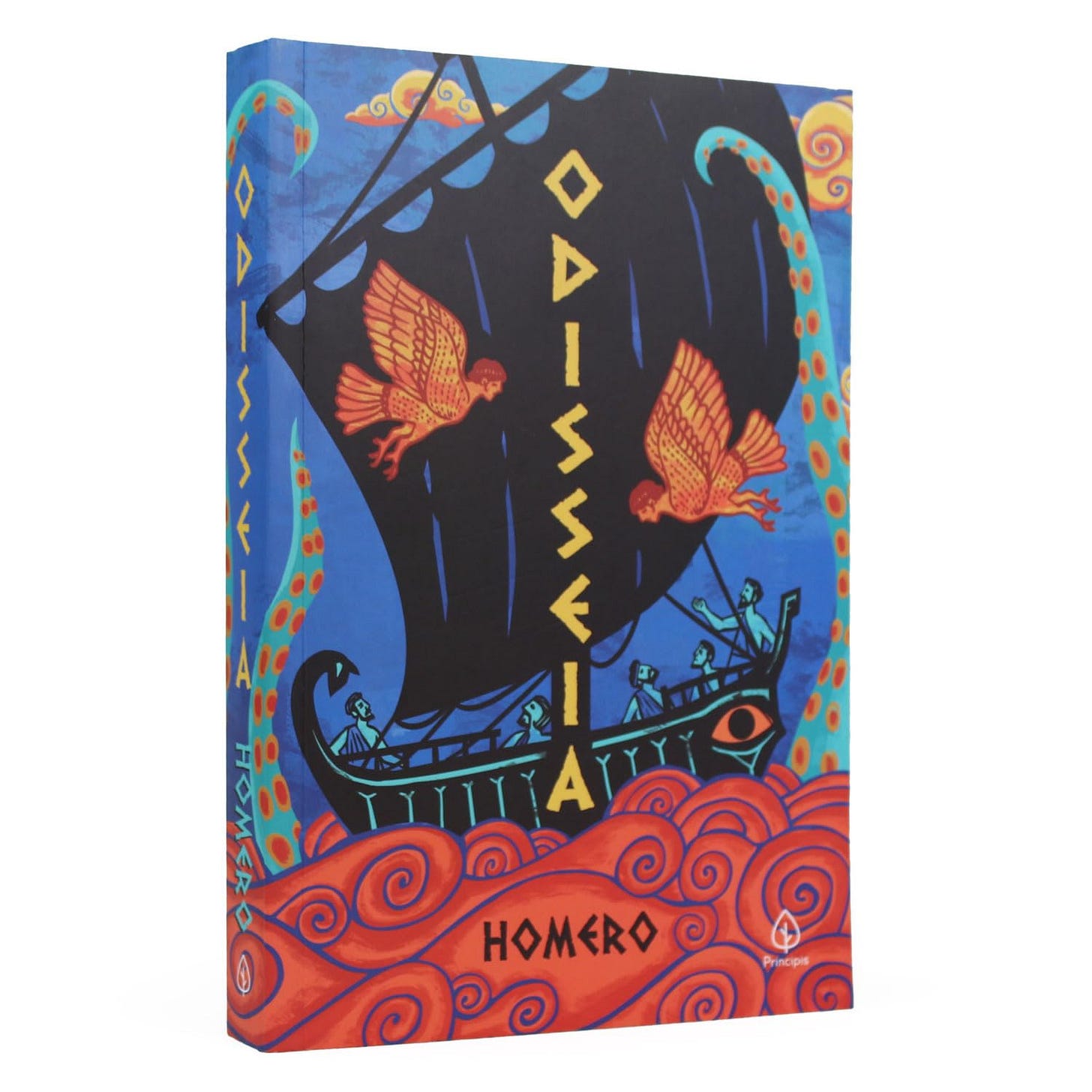 Capa do livro Odisseia de Homero