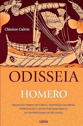 Capa do livro Odisseia de Homero