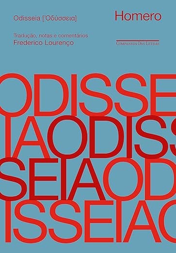 Capa do livro Odisseia de Homero