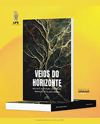 Capa do livro Veios do Horizonte de Beatriz Saavedra Gastelum