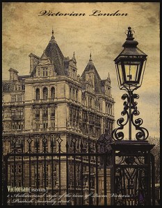 Victorian London lamp