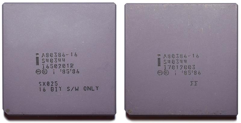 Bad and good versions of the 386. Note the labels on the bottom line. Photos (L), (R) by Thomas Nguyen, (CC BY-SA 4.0) Bad and good versions of the 386. Note the labels on the bottom line. Photos (L), (R) by Thomas Nguyen, (CC BY-SA 4.0)