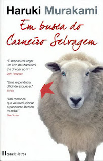 Capa do livro Em busca do Carneiro Selvagem de Haruki Murakami
