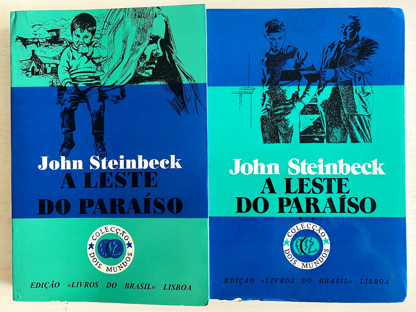 Capa do livro A Leste do Paraíso de John Steinbeck