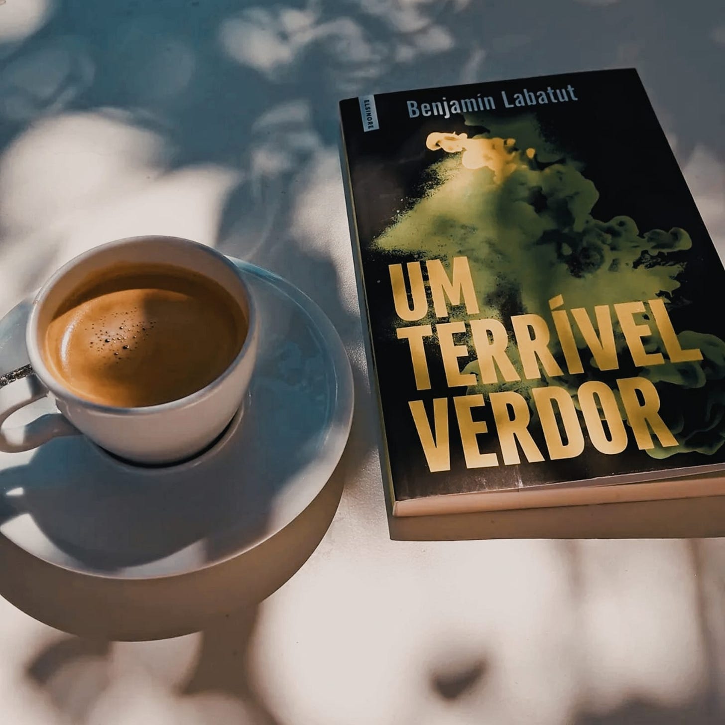 Capa do livro Um Terrível Verdor de Benjamín Labatut