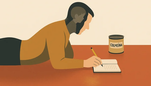 Eu escrevo porque escrever não me leva a nada