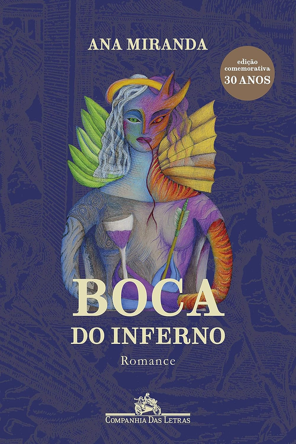 Capa do livro Boca do Inferno de Ana Miranda
