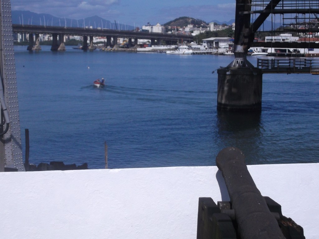 Forte Santana, Floripa 2013, canhão mirando