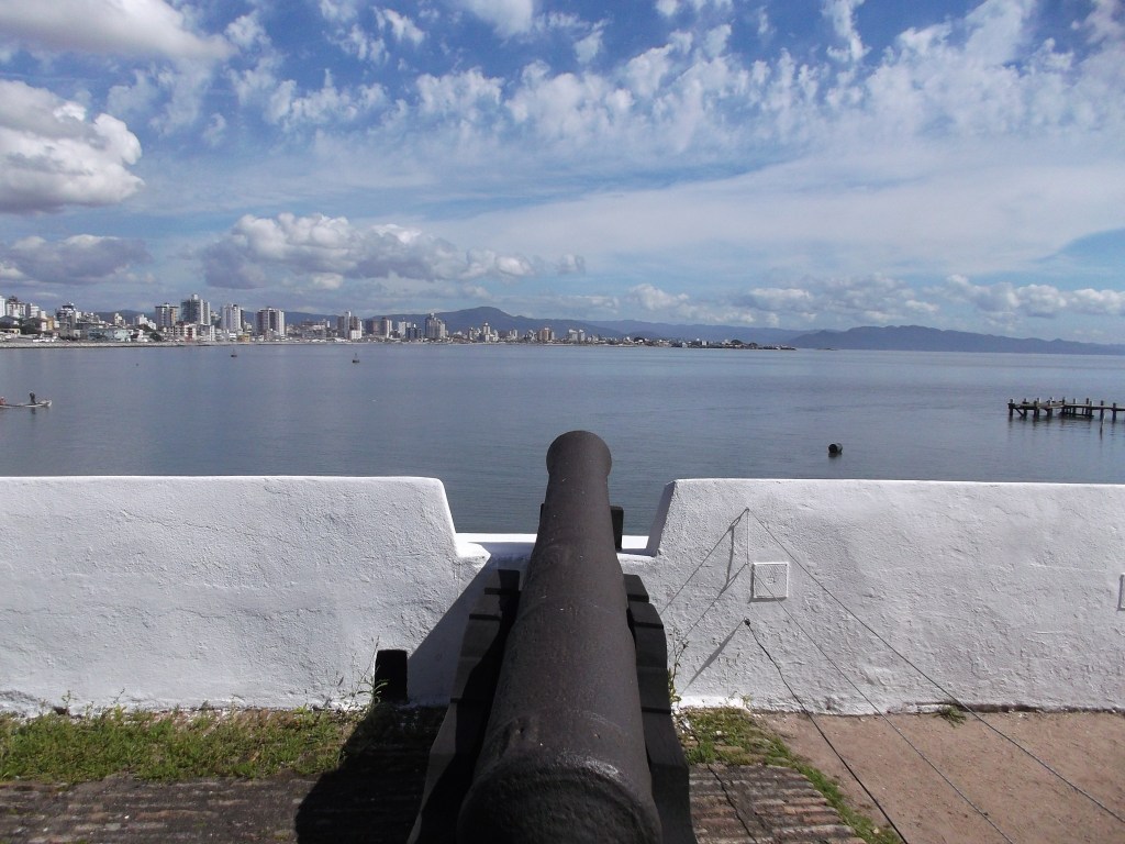 Forte Santana, Floripa 2013, um canhão olha o horizonte