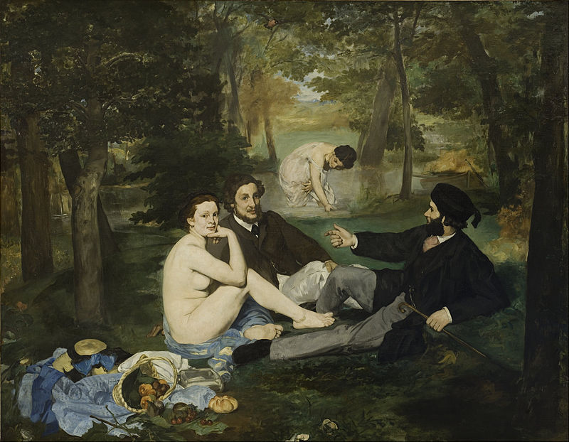 Édouard Manet, "O almoço no jardim"