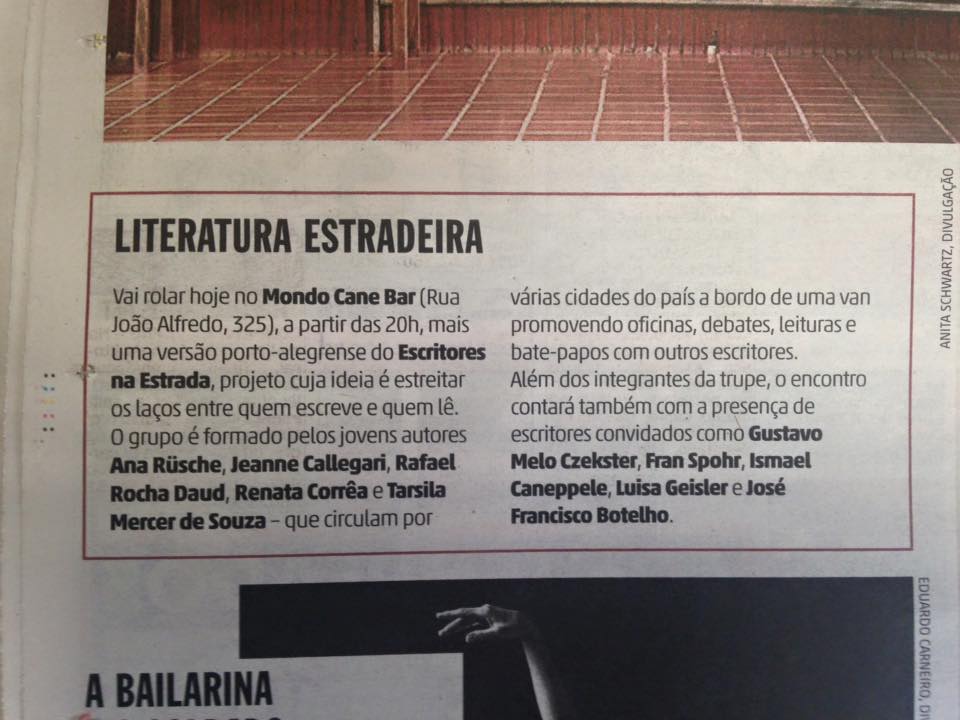 Zero Hora no dia 22-07-15