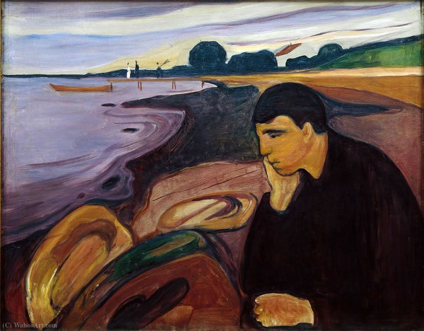 "Melancolia", de Edvard Munch