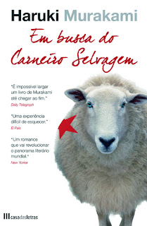 Capa do livro Em busca do Carneiro Selvagem de Haruki Murakami