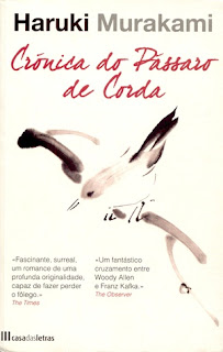 Capa do livro Crónica do Pássaro de Corda de Haruki Murakami