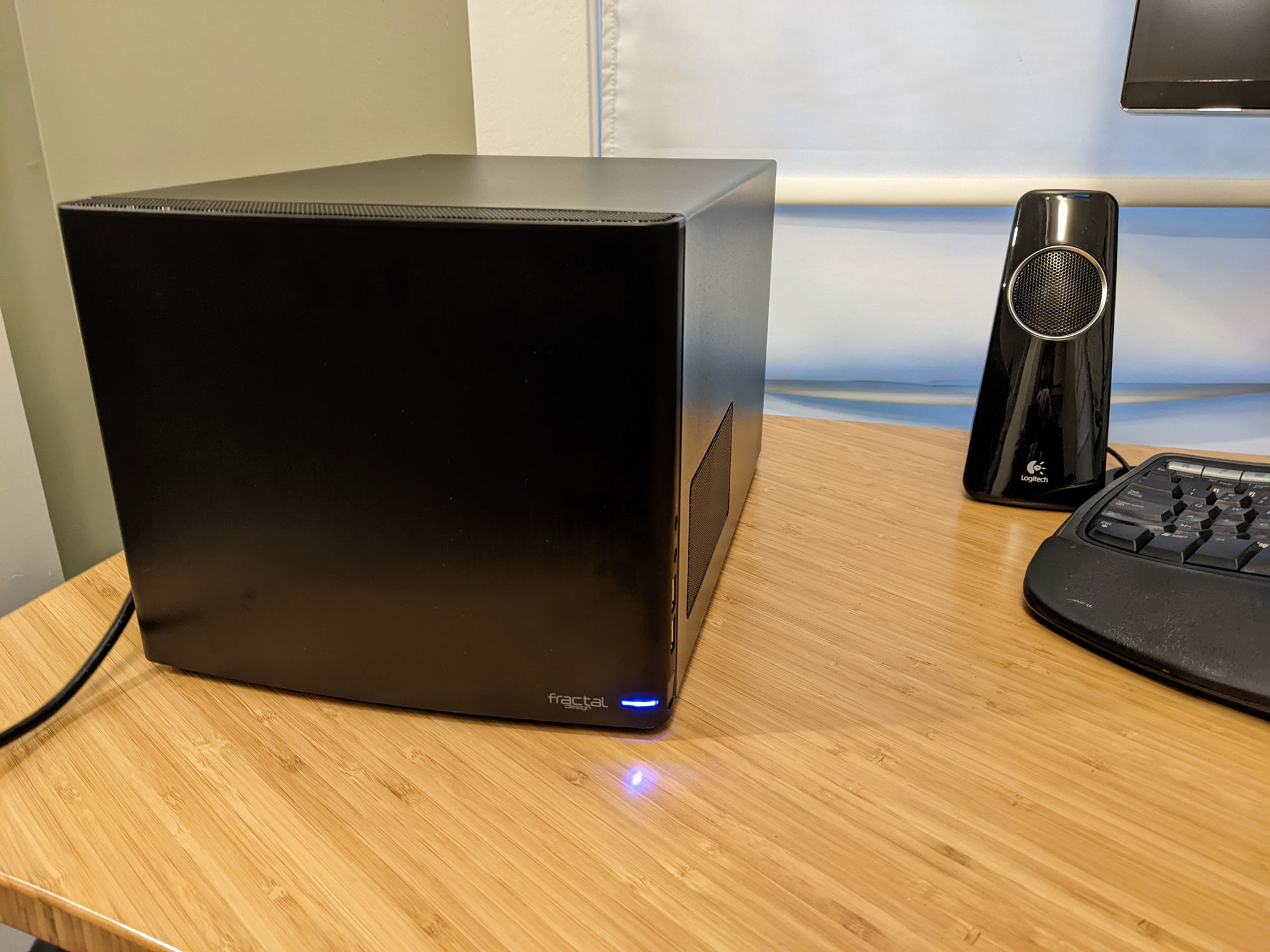 Photo of completed server build