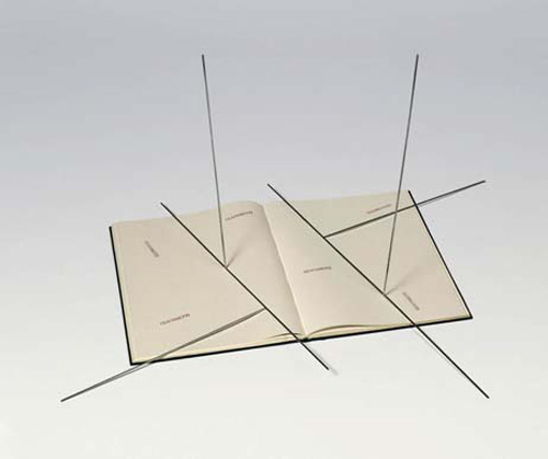 O livro Giacometti - Waltercio Caldas