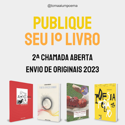 Editora Toma Aí Um Poema abre chamada para originais de Poesia, Conto, Romance e Crônicas