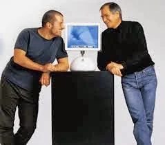 Jony Ive e Steve Jobs