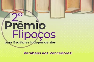 2º Prêmio Flipoços para escritores independentes divulga os vencedores