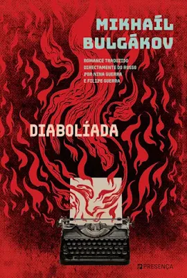 Capa do livro Diabolíada de Mikhaíl Bulgákov