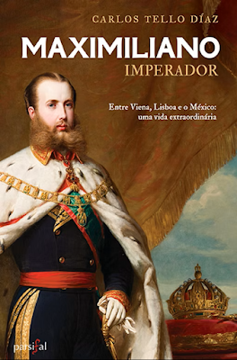 Capa do livro Maximiliano Imperador de Carlos Tello Díaz