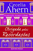 Capa do livro Obrigada pelas Recordações de Cecelia Ahern