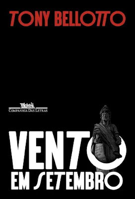 Capa do livro Vento em Setembro de Tony Bellotto