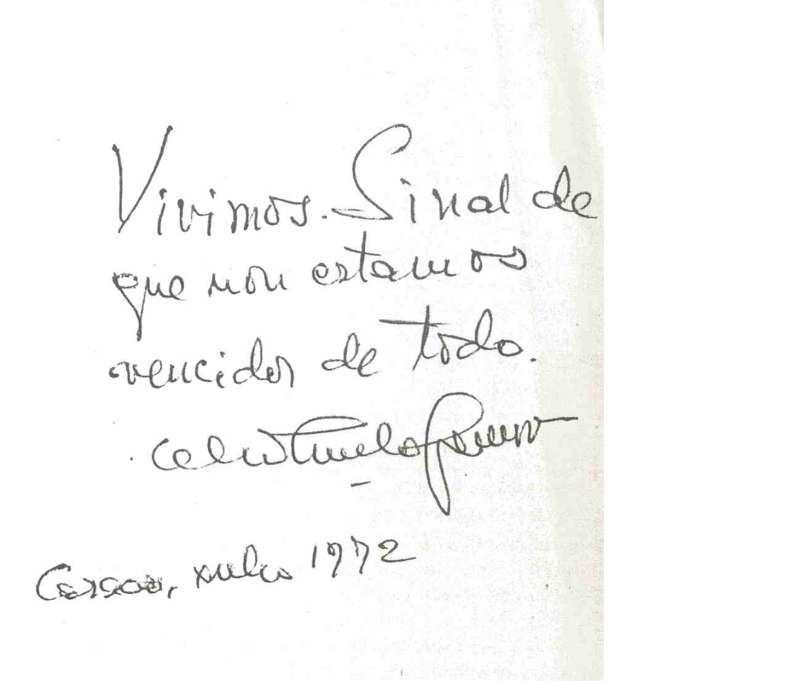 Pensamento CEF AGOSTO 1972