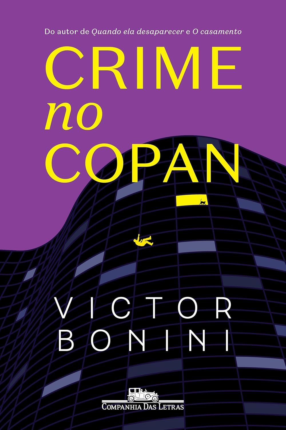Capa do livro Crime no Copan de Victor Bonini