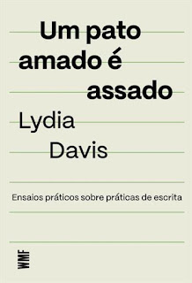 Capa do livro Um pato amado é assado de Lydia Davis