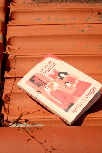 Capa do livro Cidade Infecta de Teresa Veiga