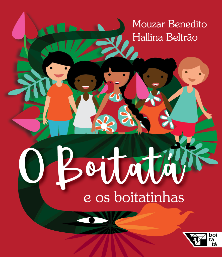 Capa do livro O Boitatá e os boitatinhas de Mouzar Benedito e Hallina Beltrão