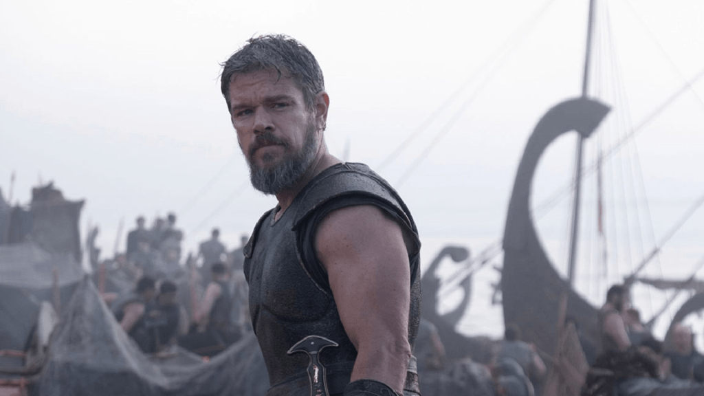 Matt Damon: Cena do filme A Grande Muralha com soldado em frente a navios