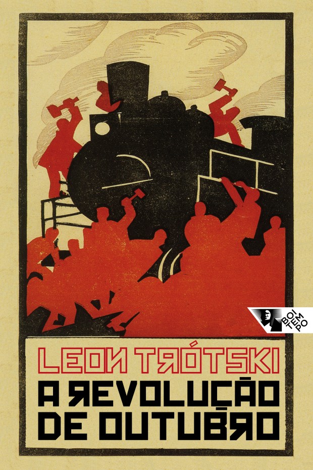 Capa do livro A Revolução de Outubro de Leon Trótski