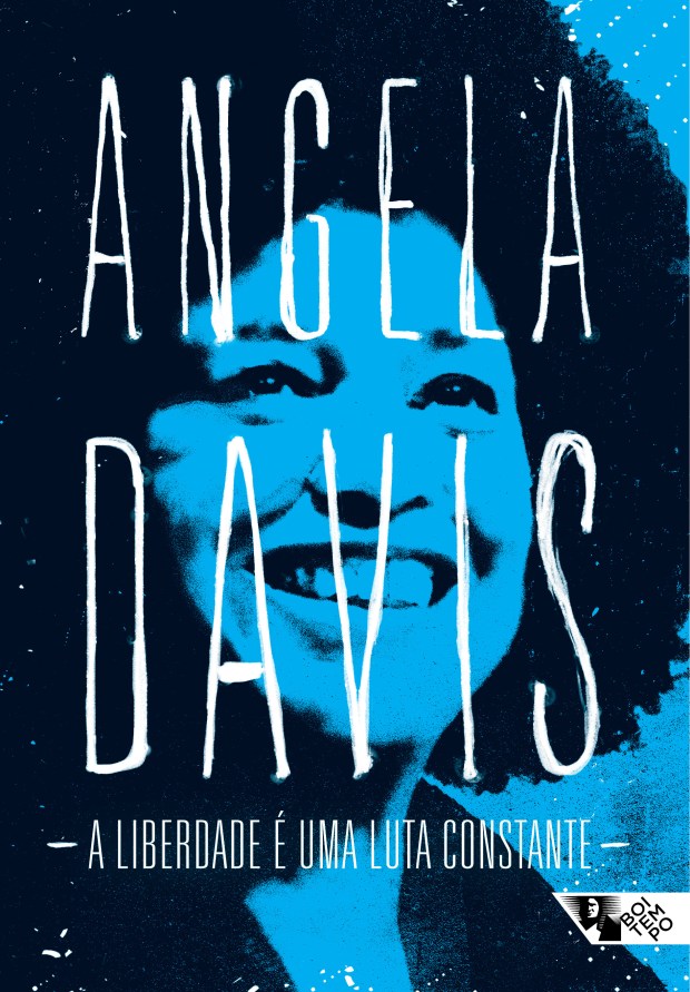 Capa do livro A liberdade é uma luta constante de Angela Davis