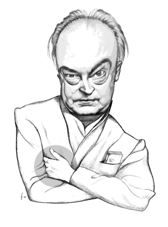 caricatura de uma caricatura