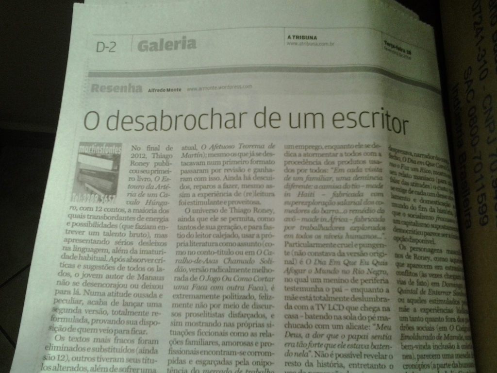 estouro da artéria artigo