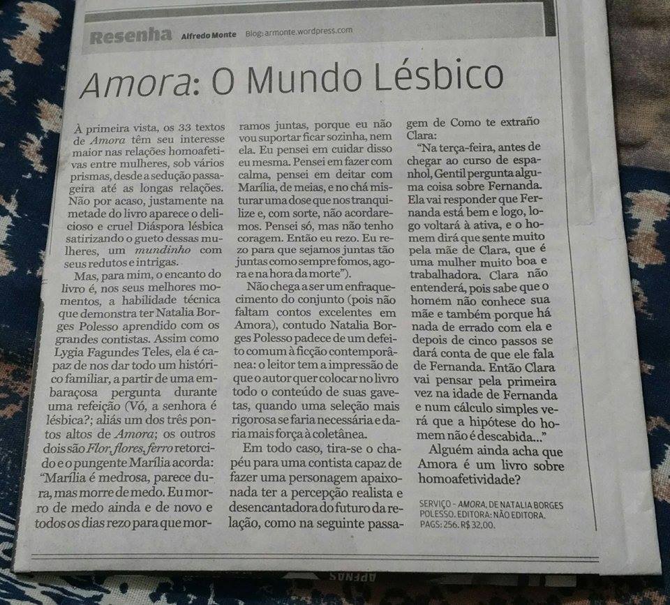 Amora - Jornal