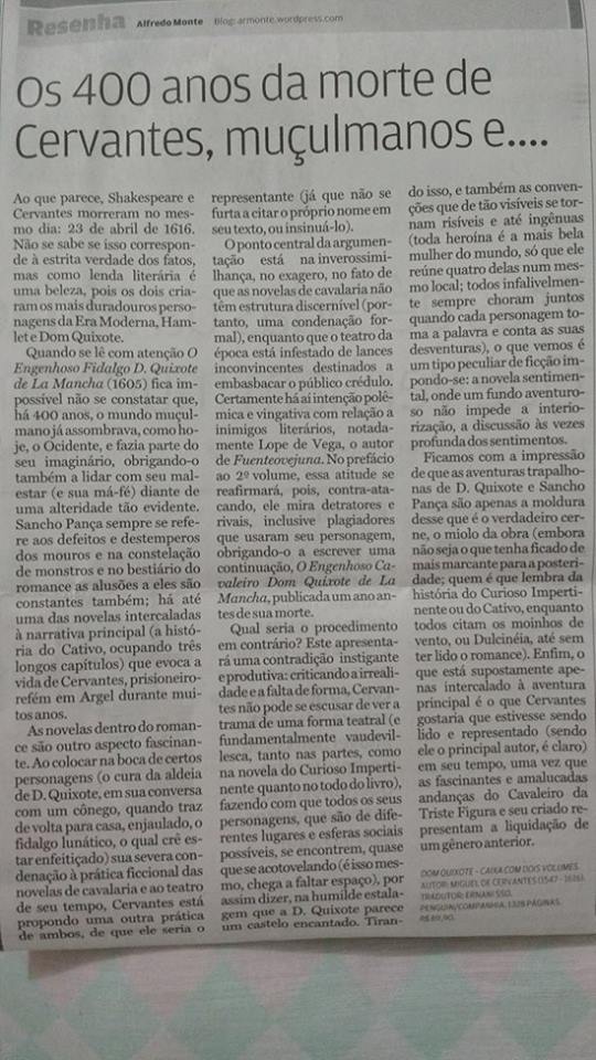 CERVANTES JORNAL