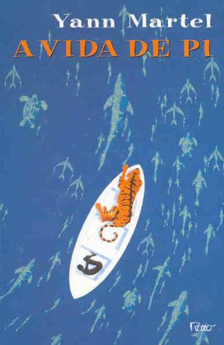 Capa do livro A Vida de Pi de Yann Martel