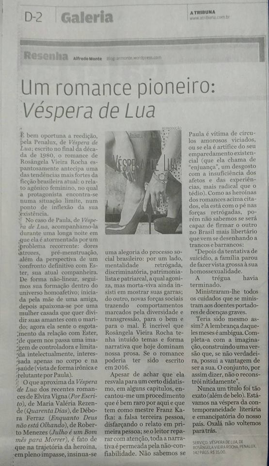 Véspera de Lua - Jornal