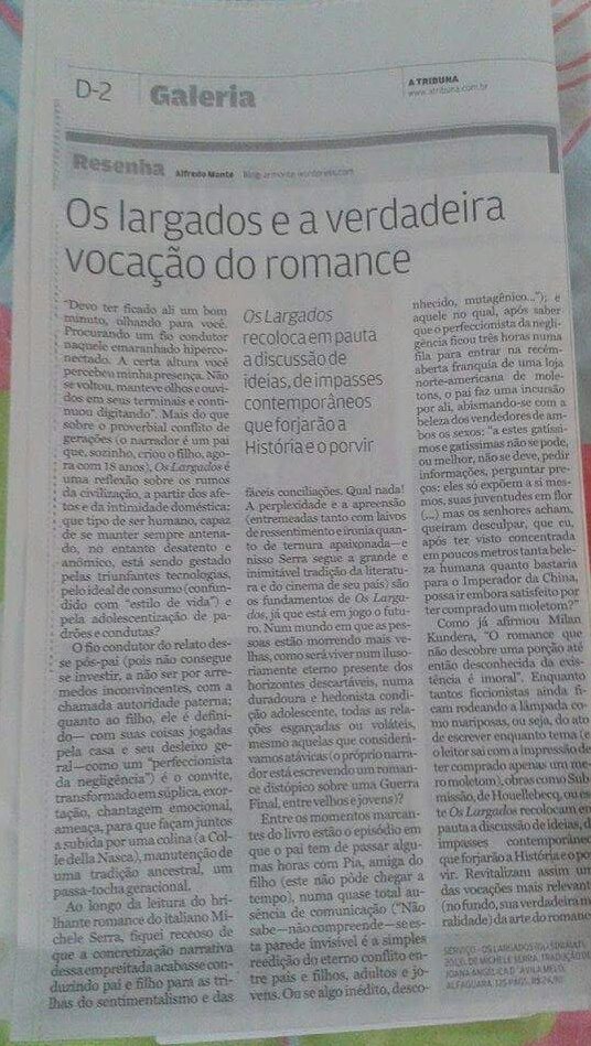 resenha dos largados