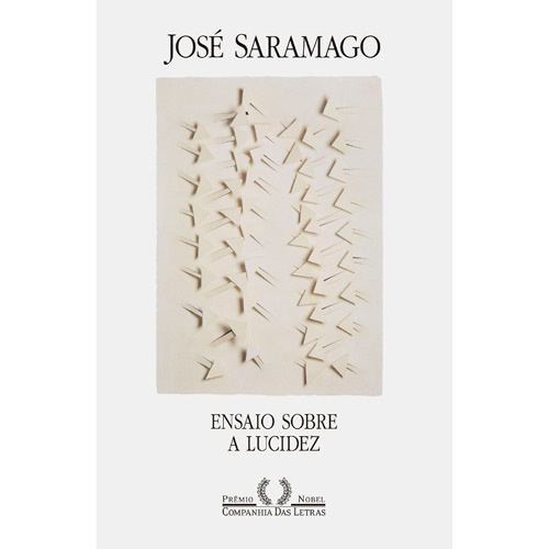 Capa do livro Ensaio sobre a Lucidez de José Saramago