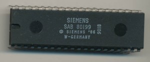 Siemens SAB80199 made in 1990, and still marked 'W. GERMANY'