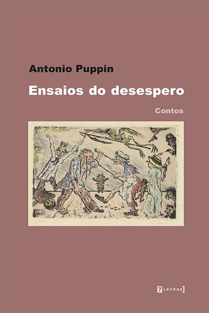Capa do livro Ensaios do desespero de Antonio Puppin