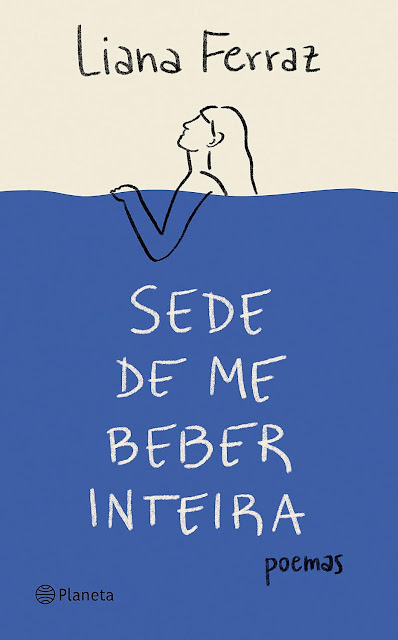 Capa do livro Sede de me beber inteira de Liana Ferraz
