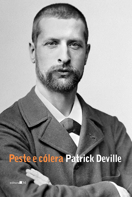 Capa do livro Peste e cólera de Patrick Deville